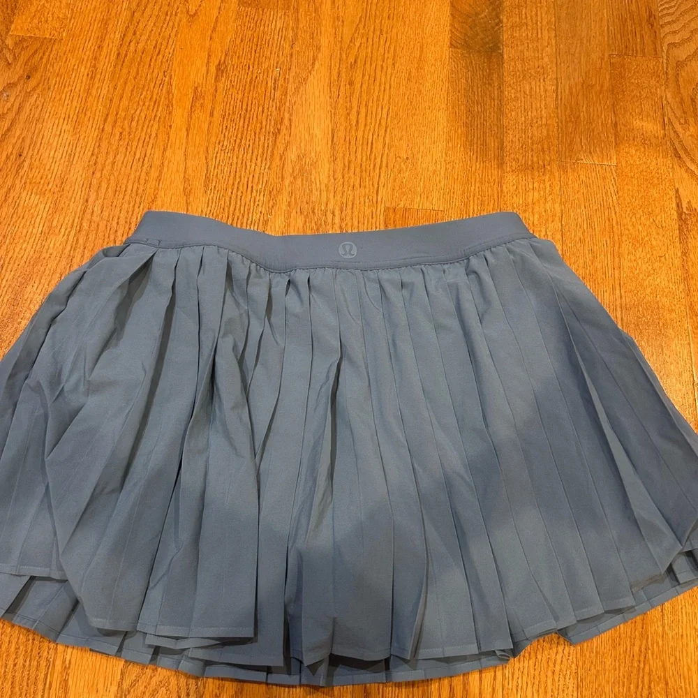 Blue Lululemon Tennis Skirr - Picture 2 of 3